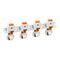 Acti9 C60H-DC C60PV-DC, Screw shields, for C60 I, NA ID, set of 2