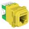 Clipsal Actassi, S-110 RJ45 Connector, 40M, Unshielded Cat 6, Bag x1 - Yellow