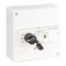 Acti9, Emergency Light Kit, 4 N/C Key Selector Switch with Enclosure