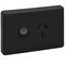 Classic C2000 Series, Switched Socket Outlet, Single, 250V, 20A - Black