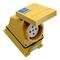 Metal Clad, Socket Outlet, 1 Gang, 63A, 500V, 5 Round Sockets