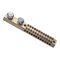 Clipsal - Max 4, Earth bar, 220 A 12 hole length 145 mm Front wiring 2 studs for cable lugs