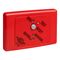 Medilec, Residual Current Circuit Breaker, 2 Pole, 20A, 10mA, 250V, Horizontal - Red
