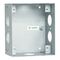 Medilec, Flush Mount Metal Plate, Wall Boxes, 1 Gang, Wall Box