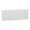 MAX9, Pole Filler, Blank, 8 Module, White