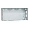 Medilec, Flush Mount Metal Plate, Wall Boxes, 3 Gang, Wall Box