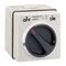Clipsal - 56 Series, Surface Switch, 1 Gang, 2 Pole, 500VAC, 63A - Grey