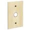 Metal Plate Series, Switch Grid Plate and Cover, 1 Gang, BBSL Style, Less Mechanism, Over Size - White Electric