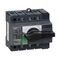 ComPact, Switch disconnector, Compact INS80 , 80 A, standard version with black rotary handle, 3 poles
