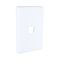 Classic C2000 Series, Switch Grid Plate and Cover, 1 Gang, Less Mechanism, Standard Size - White Electric