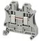 Linergy, Screw Terminal, Feed Through, 2 Points, 6mm² , Grey