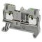 Linergy, Terminal block, Linergy TR, push-in type, feed through, 2 points, 2.5mm², grey, set of 50