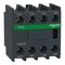 TeSys D, Auxiliary Contact Block, TeSys Deca, 3NO + 1NC, front mounting, screw clamp terminals