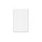Classic C2000 Series, Switch Plate Cover, Vertical Mount, Blank - Black