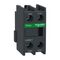 TeSys D, Auxiliary Contact Block, TeSys Deca, 1NO + 1NC, front mounting, screw clamp terminals
