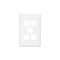 Classic C2000 Series, Switch Plate Cover, 5 Gang - White Electric