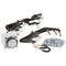 TeSys D, Kit for Star Delta Starter assembly of for 2 x LC1D80 Contactors and 1 x LC1D50 or LC1D65 Contactor, with timer block