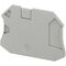 Linergy, Cover plate, Linergy TR, 3 points, 2.2mm width, for screw terminals NSYTRAC23, grey, Set of 50