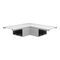 Clipsal - Cable Management, Flat Elbow, 50 x 50mm - Grey
