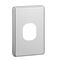 Classic C2000 Series, Switch Plate Cover, Electric Range, Cooker - Brushed Aluminium