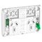 Pro Series, Twin Power Point Grid, Horizontal Mount, 250V, 10A