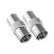 Hills Antenna BC3618B PAL Female Coaxial Joiner 2PK Box - BC3618B