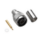 Hills Antenna N Connector Male Crimp for LL400 Cable - Nickel Plated Body - BC85275