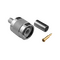 Hills Antenna TNC Connector Male Crimp for LL195 & RG-58 Mini Cable - Nickel Plated Body - BC85292