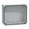Thalassa, PC box, IP66 IK08 RAL7035 Int.H275W225D120 Ext.H291W241D128 Transp.cover H60