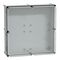 Thalassa, PLS box, polyester rear, transparent PC cover IP66 54x54x23cm