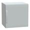 Thalassa, Floor standing polyester enclosure, Thalassa PLA, plain door, completely sealed, 500x500x420mm, IP65, IK10