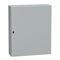 Spacial S3D, Wall mounted steel enclosure, plain door, with mounting plate, 1200x1000x300mm, IP66, IK10