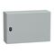 Spacial S3D, Wall mounted steel enclosure, plain door, with mounting plate, 400x600x200mm, IP66, IK10