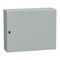 Spacial S3D, Wall mounted steel enclosure, plain door, with mounting plate, 800x1000x300mm, IP66, IK10