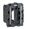 Harmony XB5, Single contact block with body fixing collar, plastic, screw clamp terminal, 2NO