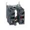 Harmony XB4, Single contact block with body fixing collar, metal, screw clamp terminal, 1NO+1NC