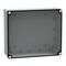 Thalassa, ABS box, IP66 IK07 RAL7035 Int.H325W275D120 Ext.H341W291D128 Transp.cover H20