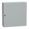 Spacial S3D, Wall mounted steel enclosure, plain door, with mounting plate, 1000x1000x300mm, IP66, IK10