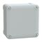 Thalassa, ABS box, IP66 IK07 RAL7035 Int.H105W105D55 Ext.H116W116D62 Opaque cover H10