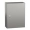 Spacial S3X, Wall mounted enclosure, stainless steel 304L, plain door, 400x300x150mm, IP66