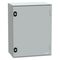 Thalassa, Wall mounted polyester enclosure, Thalassa PLM, plain door, 430x330x200mm, IP66, IK10, RAL 7035