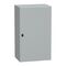 Spacial S3D, Wall mounted steel enclosure, plain door, with mounting plate, 1000x600x400mm, IP66, IK10