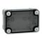 Thalassa, ABS box, IP66 IK07 RAL7035 Int.H125W80D65 Ext.H138W93D72 Transp.cover H20