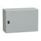 Spacial S3D, Wall mounted steel enclosure, plain door, with mounting plate, 400x600x250mm, IP66, IK10