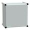 Thalassa, PLS box, polyester rear, opaque PC cover IP66 27x27x18cm