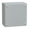 Spacial SBM, Metal industrial box plain door, H200xW200xD120 IP66 IK10 RAL 7035
