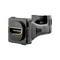 Digitek HDMI Female to HDMI Female Right Angle Insert - Black - 05BC6RBK