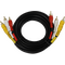 Digitek 3M 3x RCA Male to 3x RCA AV Lead - Coaxial Video - 06BAVL03CV3