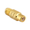 Digitek RCA Female to F Female Adaptor - Gold - 13CRCAFFFG