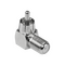 Digitek RCA Male to F Female Right Angle Adaptor - 13CRCAMFFRA